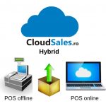 Software POS offline vanzari cu casa de marcat, conectat la cloudgest