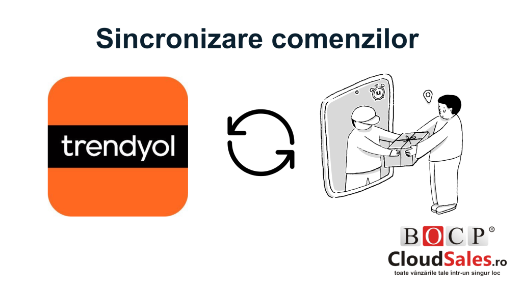 Sincronizarea comenzilor plasate pe Trendyol